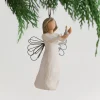 Willow Tree Christmas | Angel Of Hope Ornament