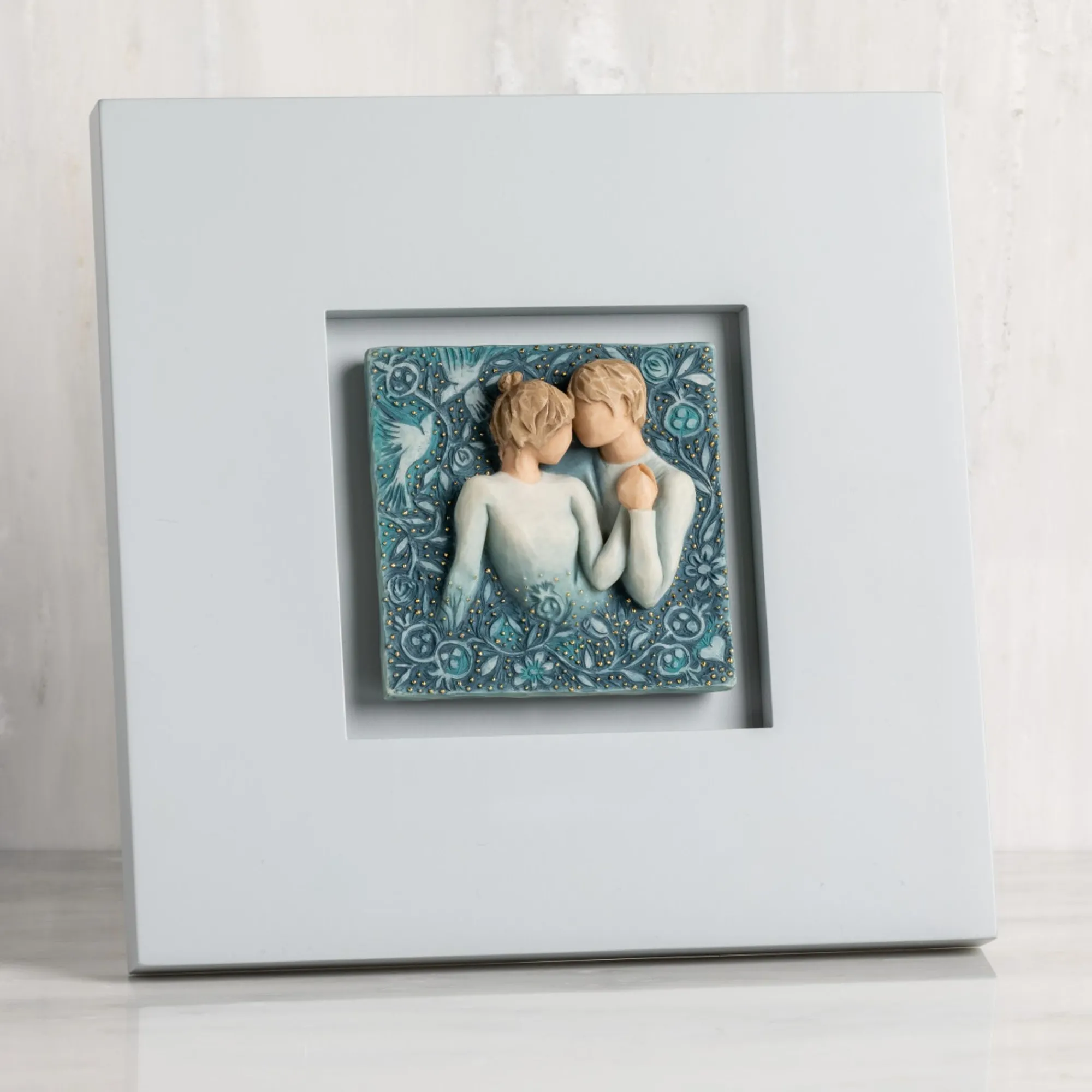duet_framed_plaque_6.webp Willow Tree Couples | Duet Framed Plaque