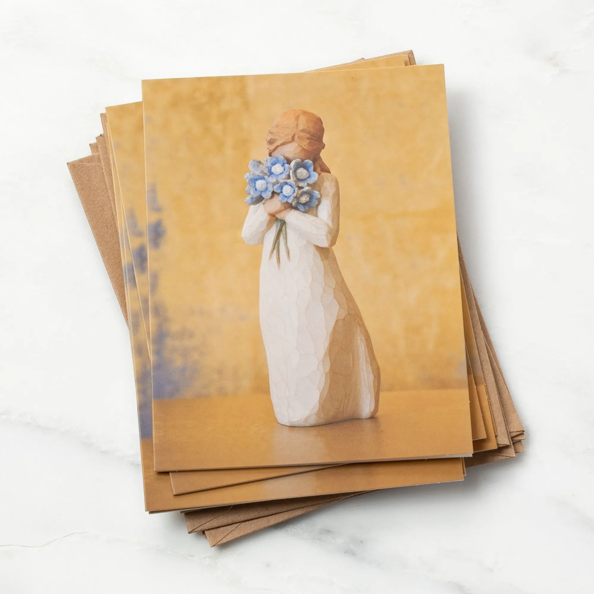 forgetmenot_notecardspack_1.webp Willow Tree Grandparents | Forget-Me-Not Notecards—Pack Of 8