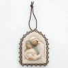 Willow Tree Christmas | Holy Family Metal-Edged Ornament