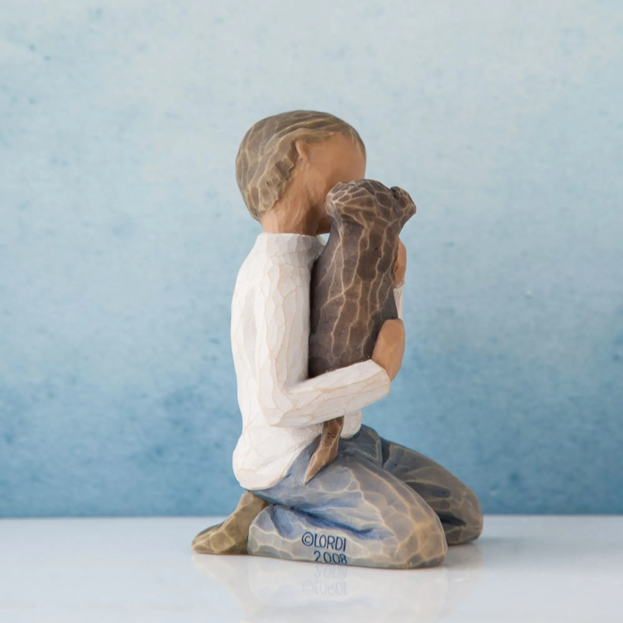 kindness_boy_darker_skin__1.webp Willow Tree Children | Kindness (Boy, Darker Skin Tone And Hair Color)