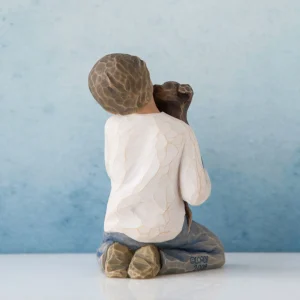Willow Tree Children | Kindness (Boy, Darker Skin Tone And Hair Color)