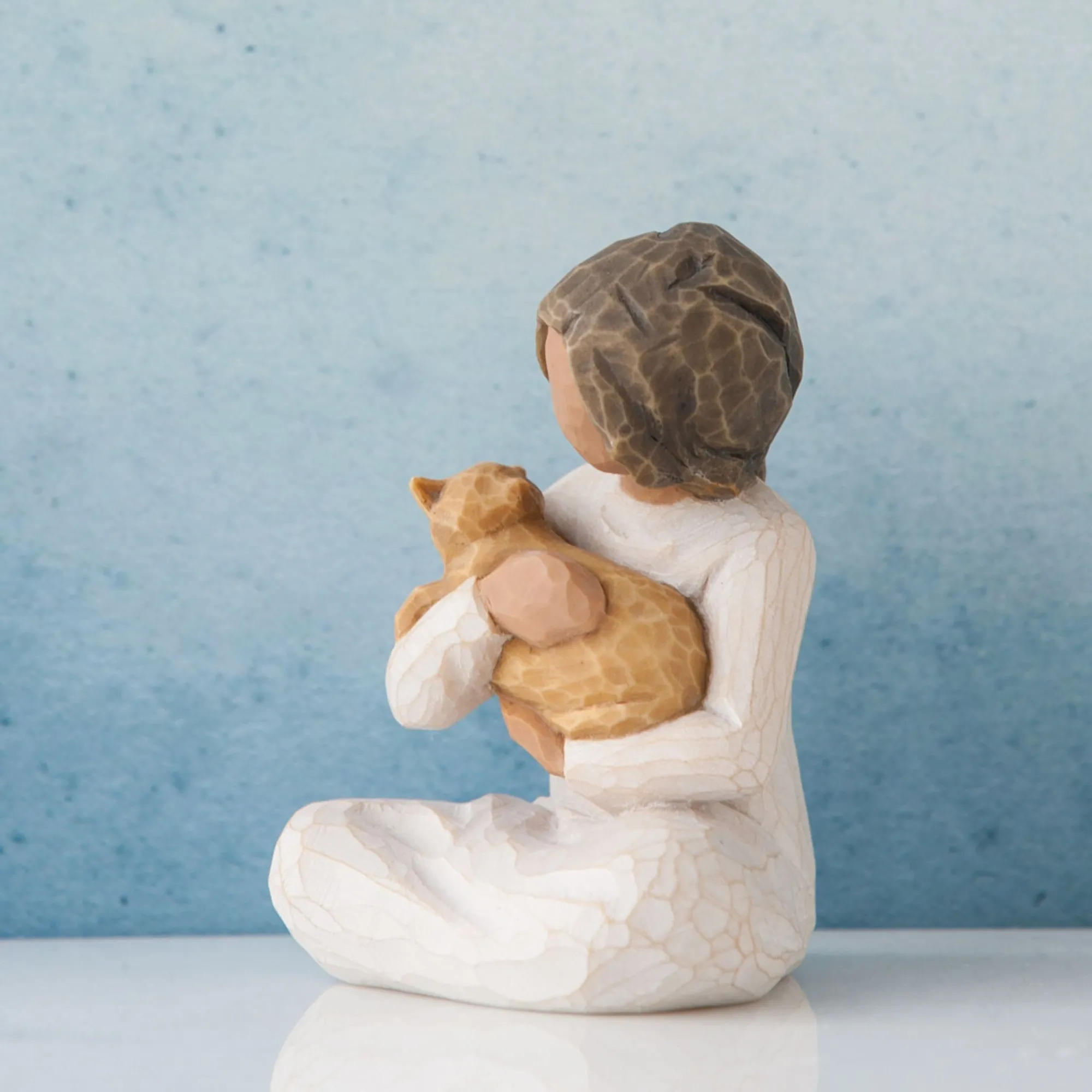 kindness_girl_darker_skin_2.webp Willow Tree Pets | Kindness (Girl, Darker Skin Tone And Hair Color)