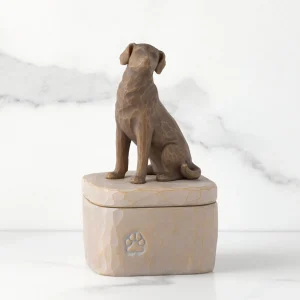 Willow Tree Pets | Love My Dog (Dark) Keepsake Box