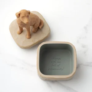 Willow Tree Pets | Love My Dog (Golden) Keepsake Box