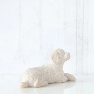 Willow Tree Pets | Love My Dog (Small, Lying Down)