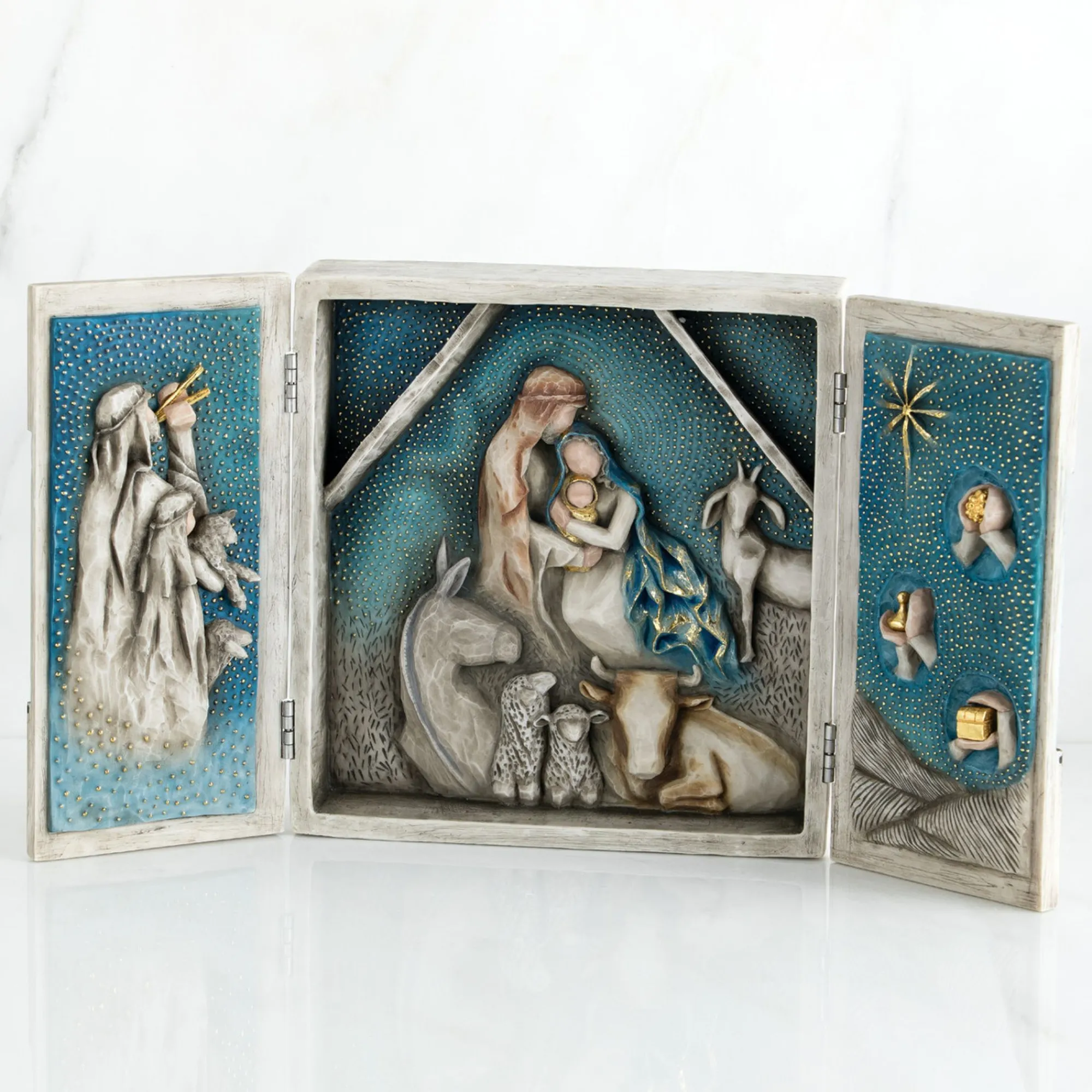 starry_night_nativity_0.webp Willow Tree Christmas | Starry Night Nativity