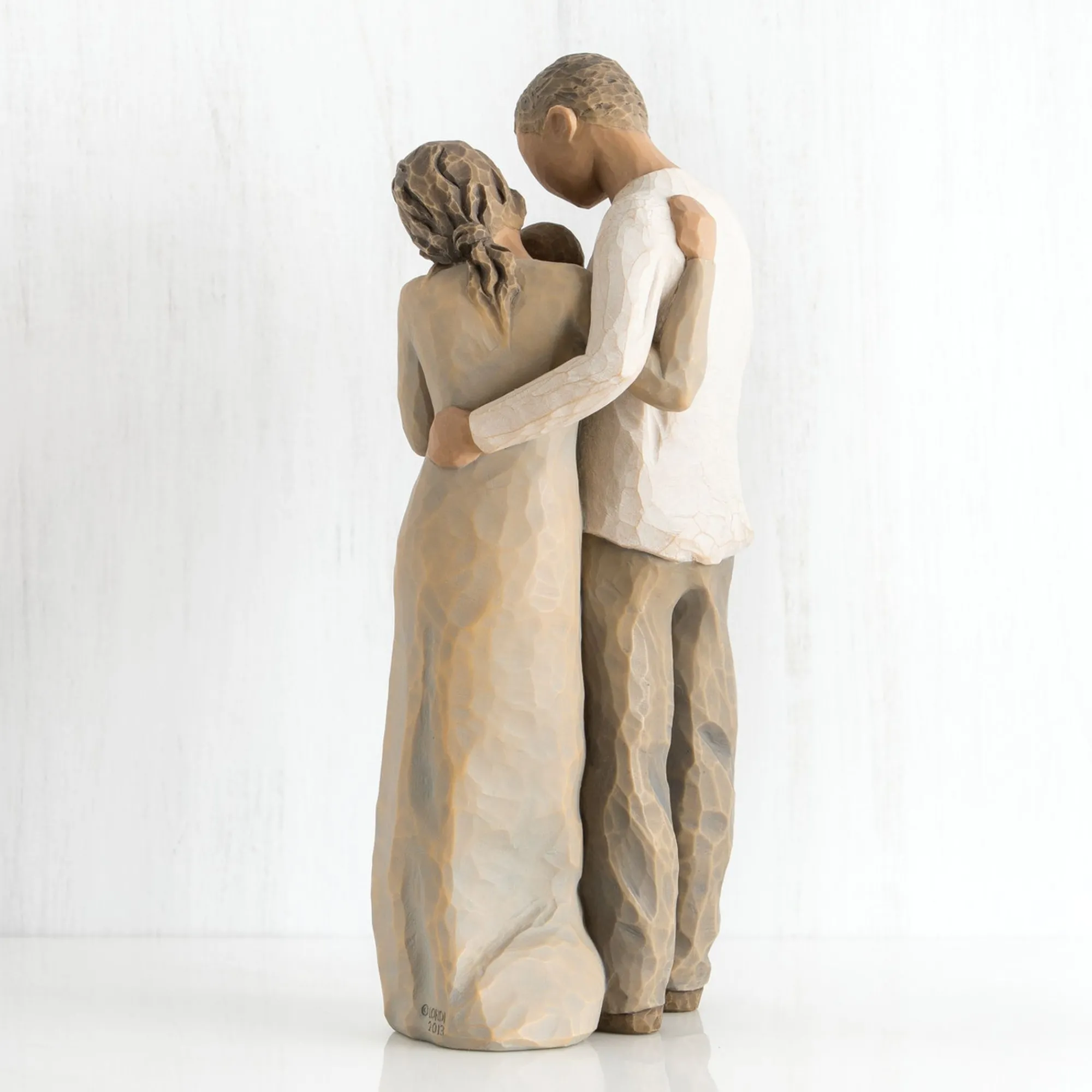 we_are_three_darker_skin__2.webp Willow Tree Adult & Child | We Are Three (Darker Skin Tones And Hair Color)